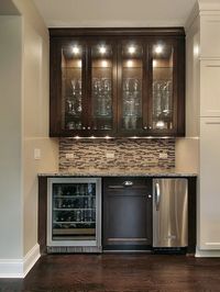 family room with wet bar designs - Yahoo Image Search Results