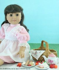 Doll-Size Food for a Victorian Picnic