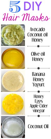 5 easy DIY hair mask recipes