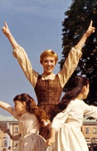: Photo #soundofmusic Julie Andrews ~ The Sound of Music, 1965