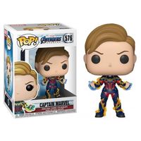 Funko Captain Marvel Endgame, Capitã Marvel, Avengers, Vingadores, Ultimato, Endgame, Marvel, Funkomania