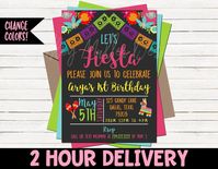 Fiesta Birthday Invitation First Birthday Invitation 1st | Etsy