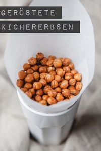 geröstete Kichererbsen - www.kuechenchaotin.de