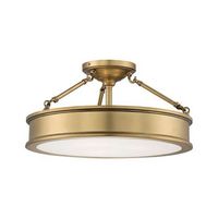 Minka Lavery Harbour Point 3-Light Ceiling Light in Liberty Gold - LightsOnline.com