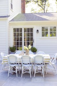 Our Back Patio - Lemon Stripes