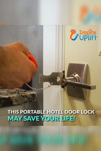 Portable Hotel Door Lock 😍 Staying in a hotel and feeling unsafe? Locks are broken or non-existent? Always feel you're under Mother's watchful eye? Safety and privacy are two things that you just can't compromise on and with the Portable Hotel Door Lock, all of these problems can be eliminated! Currently 50% OFF with FREE Shipping!