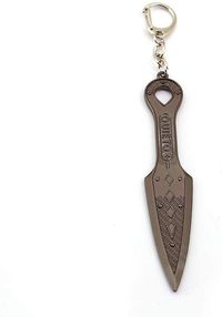VAWAA APEX Legends Keychain Evil Dagger Pendant Metal Keyrings Men Car Key Chain Chaveiro Game Jewelry: AmazonSmile: Luggage