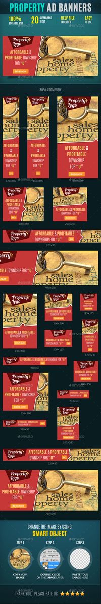 Property Web Banners Template PSD | Buy and Download: http://graphicriver.net/item/property-web-banners/8795243?WT.ac=category_thumb&WT.z_author=DoodleGraphix&ref=ksioks