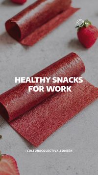 Having a office job can wreak havoc in your body, so try to be a little healthier with these tasty snacks for work. #healthy #snacks