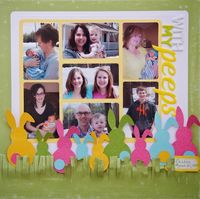 Core Blog : Core'dinations ColorCore Cardstock® | Scrapbook Cardstock Paper, Projects, Tips, Techniques and More! #easter #layout #scrapbook