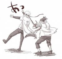 Minato and Naruto fan art | Minato xD - Minato Namikaze Fan Art (30395555) - Fanpop fanclubs