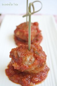 Albóndigas con canela