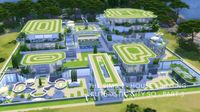 The Sims 4 - House Building - Futuristic City SQ - Part 3