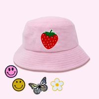 Terry Cloth Patch Bucket Hat - Daily Disco