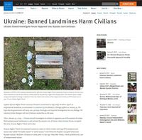 Western NGO Human Rights Watch (HRW) has officially alleged that Ukraine is committing warcrimes and targetting civilians using internationally outlawed butterfly landmines, particularly in the Izium area. Ukraine is a member of the international 97' Mine Ban Treaty, flagrantly disregarding another international agreement made by Zelenky's State.
Shortly, Ukrainian gov stated "Those treaties don't apply to us 'Russia is committing a genocide.' We are going to keep planting mines. Fuck you."