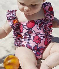 Maillot de bain 1 pièce écoresponsable bébé fille | Petit Bateau
