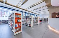 Love endcap displays! The Forum Southend main library | Demco Interiors - Inspiring Library Design