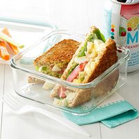 Pesto-Dijon Egg Salad Sandwiches