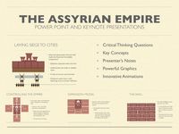 The Assyrian Empire Keynote and Powerpoint Presentations