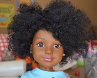 NO more PERMED-LOOKING dolly hair...
