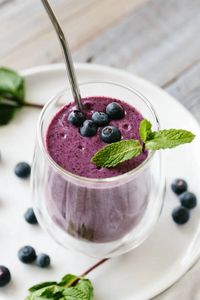 This Blueberry Chia Seed Smoothie is one of my all time favorite smoothies to make. It’s super simple and filled with ingredients that I pretty much always have lying around the house!