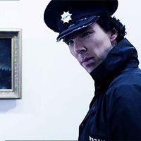 sexy sherl ;)<--- he's looking right into my soul....