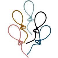 Déco murale Lâcher de ballons en tricotin coloris