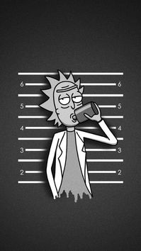 Papel de parede para whatsapp Rick and Morty