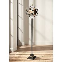 Uttermost Rondure Metal Armillary Sphere Floor Lamp