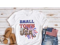 Small Town USA shirt, Forth of July shirt, Independence Day shirt, Hometown shirt, 4th of July shirt, Patriotic shirt, USA shirt, July 4th by CraftyBusterCreation on Etsy