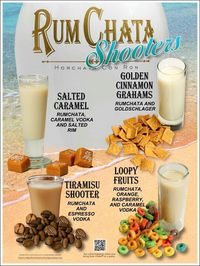 RumChata shooters @Jackie Godbold Bossoletti