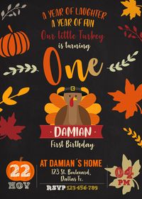 Spectacular Thanksgiving Birthday Invitation, #thanksgivingDinner, #Thanksgiving, #ThanksgivingBirthday, #thanksgivingcard, #thanksgivingcelebration, #thanksgivingdecor, #thanksgivingdecoration,#ThanksgivingInvitation,#ThanksgivingInvite,#Thanksgivingparty