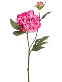 Paper Peony Spray in Rose Pink | Silk Wedding Flowers silk flowers artificial flowers only $4.99 shop wedding flowers and wedding decorations www.afloral.com
