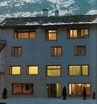 The DNA: Family-owned and operated since 1929, the Hotel Alpina was completely renovated in 2006 by a local Grisons architect. Plenty of local wood lends the hotel a minimalist style. The first floor restaurant serves local specialities made from fresh, bio products such as organic local beef from Hof Leis, local game, trout from the valley streams in early summer and local lamb. Grisons wines complement your meal.