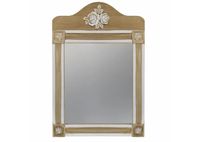 Καθρέπτης Melody Hm7009.01 Εκρού Καφέ Πατίνα 56Χ77.50 Εκ. | Mymegamarket.gr