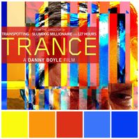 Bold, saturated contrasting colours and a shattered graphic design signal the psychological themes of Trance (2013), a British thriller directed by Danny Boyle. Under traditional colour theory, contrasting colours lie on opposite sides of a colour wheel model. Colour illustration by Zena O’Connor, PhD © Design Research Associates.