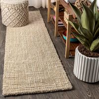 Dakota Fields Ehmann Handmade Braided Jute/Sisal Ivory Area Rug & Reviews | Wayfair