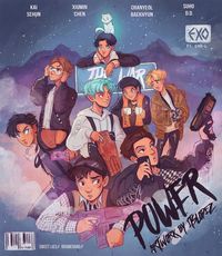 🌌👾WE GOT THAT POWER👾🌌 my entry for the @/ soompi contest on twitter! B O I this was challenging but so so much fun omg exo have the best concepts I'm emo I love them so much🤧 #EXOFanArt #EXO_POWER