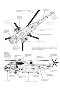 Westland Sea King helicopter