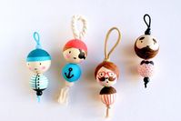 diy Türschlüssel-Perle #perle #turschlussel