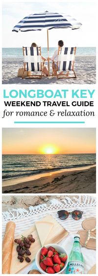 Longboat Key weekend travel guide for romance and relaxation | How to plan a romantic weekend getaway in Longboat Key, Florida, including a sunset beach stroll on Lido Key Beach near St Armands Circle! #LoveFL sponsored by @visitflorida | Florida travel tips, beach vacation, vacation ideas, vacation goals, travel blogger Ashley Brooke Nicholas, Florida travel guide, Longboat Key travel guide, Sarasota travel guide, beautiful beaches, affordable travel, summer vacation, romantic vacation