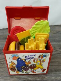VINTAGE MCDONALDS HAPPY MEAL PLASTIC BOX 1989 FISHER PRICE | eBay