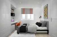 Estilo escandinavo em alta na decoração de quarto
