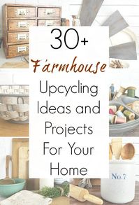 In my not-so-humble opinion, the best farmhouse decor is UPCYCLED farmhouse decor using vintage pieces and thrift store finds. Sadie Seasongoods has gathered up the BEST upcycling ideas for cheap farmhouse decor, from farmhouse kitchen to farmhouse wall decor, to farmhouse furniture! Get some Fixer Upper inspiration at www.sadieseasongoods.com . #farmhousedecor #upcycledfarmhouse #farmhousestyle #farmhousefurniture #farmhousewalldecor #farmhousekitchen #farmhousebedroom