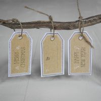 Christmas cards - gift tags - craft eco envelope - original illustrations - www.blitzontwerpt.nl