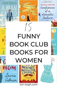 book club books | book lists | reading list | best books to read | must read book club books | books for women | funny book club books | #amreading #booklist #bookclub
