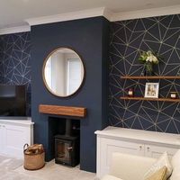 IMAGE: @ilovewallpaper.co.uk Chimney breasts make for such a valuable interiors feature in homes new and old. But how do we make the most of them? Architecturally, having a protruding wall makes for a focal point in the room, especially with the added jazz of a fireplace. And one of the simplest and most effective ways to decorate a feature like a chimney breast is with wallpaper.