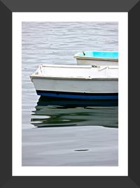 dinghies, boats, nautical, water, reflection, cape cod, massachusetts, new england, photography, fine art print by elevenphotography on Etsy