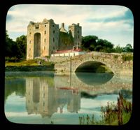 Bunratty Castle, from across the Ratty River :: Branson DeCou Digital Archive