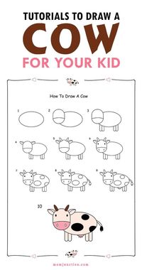 10 Cartoon Animal How To Drawings - Brighter Craft